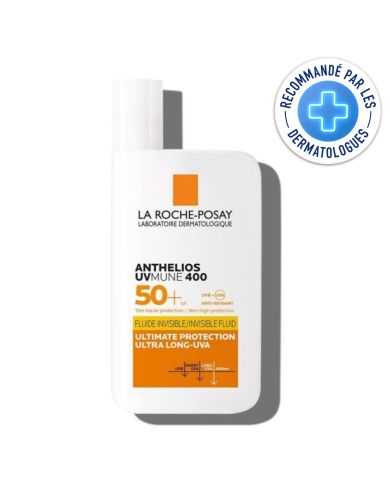 LA ROCHE POSAY ANTHELIOS UVMUNE 400 FLUIDE SOLAIRE INVISIBLE SPF 50+ LA ROCHE POSAY ANTHELIOS UVMUNE 400 FLUIDE SOLAIRE INVISIBLE SPF 50+