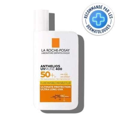 LA ROCHE POSAY ANTHELIOS UVMUNE 400 FLUIDE SOLAIRE INVISIBLE SPF 50+ LA ROCHE POSAY ANTHELIOS UVMUNE 400 FLUIDE SOLAIRE INVISIBLE SPF 50+