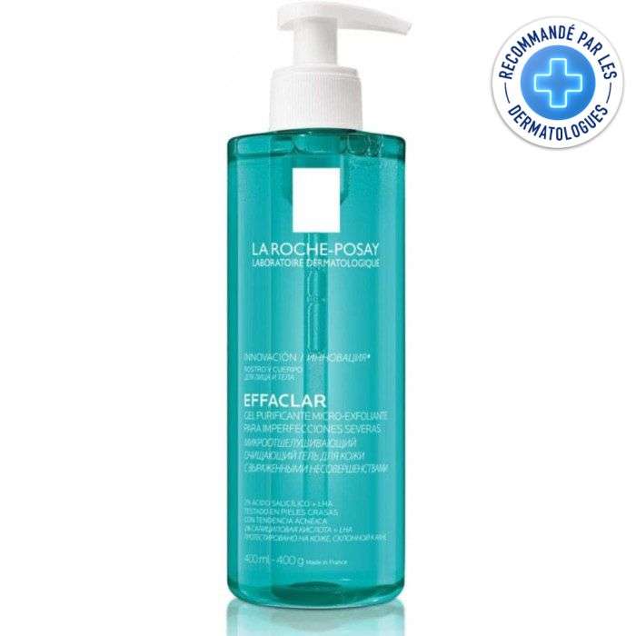 LA ROCHE POSAY EFFACLAR GEL MICRO PEELING PURIFIANT 400ML LA ROCHE POSAY EFFACLAR GEL MICRO PEELING PURIFIANT 400ML