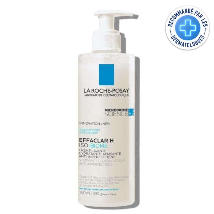 LA ROCHE POSAY EFFACLAR H ISOBIOME CREME LAVANTE 390 ML LA ROCHE POSAY EFFACLAR H ISOBIOME CREME LAVANTE 390 ML