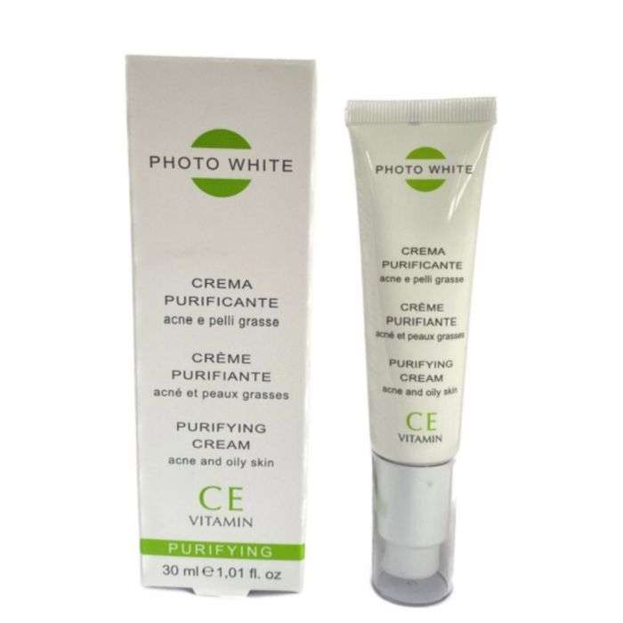 PHOTO WHITE CREME PURIFIANTE ACNE ET PEAUX GRASSES 30 ML PHOTO WHITE CREME PURIFIANTE ACNE ET PEAUX GRASSES 30 ML