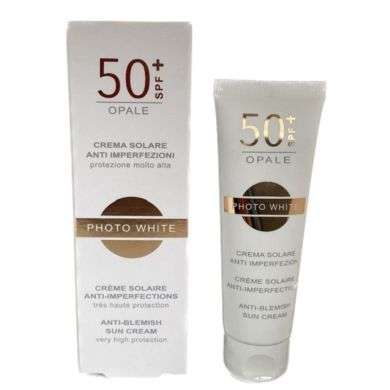 PHOTO WHITE CREME SOLAIRE ANTI IMPERFECTIONS SPF 50+ OPALE PHOTO WHITE CREME SOLAIRE ANTI IMPERFECTIONS SPF 50+ OPALE