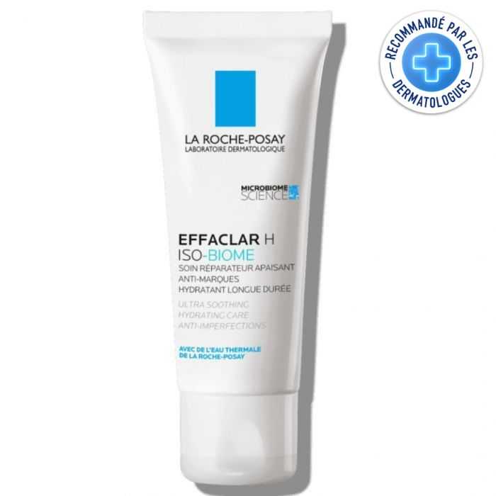 LA ROCHE POSAY EFFACLAR H ISO BIOME Soin reparateur apaisant anti-marque 40ML LA ROCHE POSAY EFFACLAR H ISO BIOME Soin reparateur apaisant anti-marque 40ML