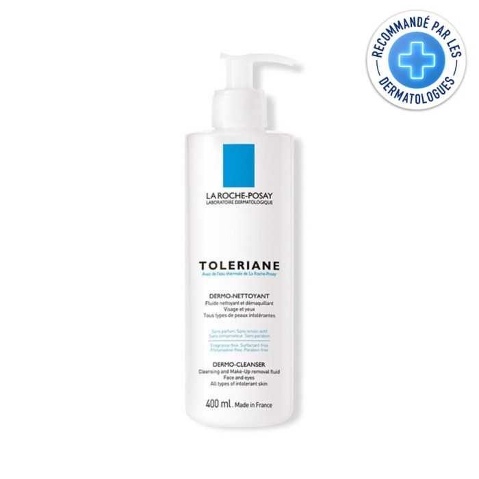 LA ROCHE POSAY TOLERIANE DERMO NETTOYANT 400 ML LA ROCHE POSAY TOLERIANE DERMO NETTOYANT 400 ML