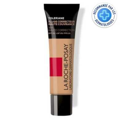 LA ROCHE POSAY TOLERIANE FLUIDE CORRECTEUR HAUTE COUVRANCE TEINTE 13 SPF 25 LA ROCHE POSAY TOLERIANE FLUIDE CORRECTEUR HAUTE COUVRANCE TEINTE 13 SPF 25