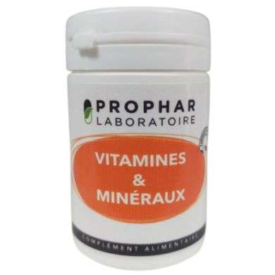 PROPHAR VITAMINES ET MINERAUX 50 GELULES PROPHAR VITAMINES ET MINERAUX 50 GELULES
