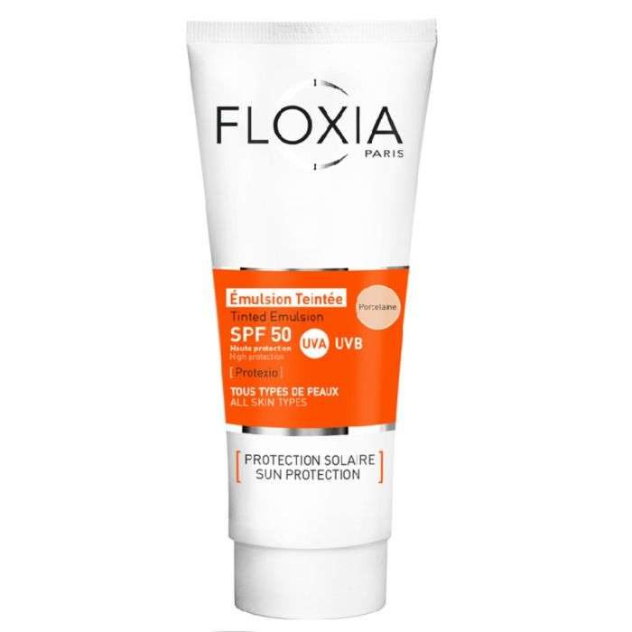 FLOXIA EMULSION TEINTEE SPF 50 PORCELAINE 50 ML FLOXIA EMULSION TEINTEE SPF 50 PORCELAINE 50 ML