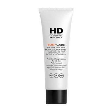 HD COSMETICS SUN CARE EMULSION DOUBLE ACTION SANS HUILE SPF 50+ HD COSMETICS SUN CARE EMULSION DOUBLE ACTION SANS HUILE SPF 50+