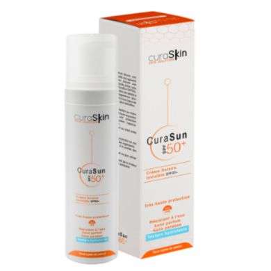 CURASKIN CURASUN CREME SOLAIRE INVISIBLE SPF50+ 50 ML CURASKIN CURASUN CREME SOLAIRE INVISIBLE SPF50+ 50 ML