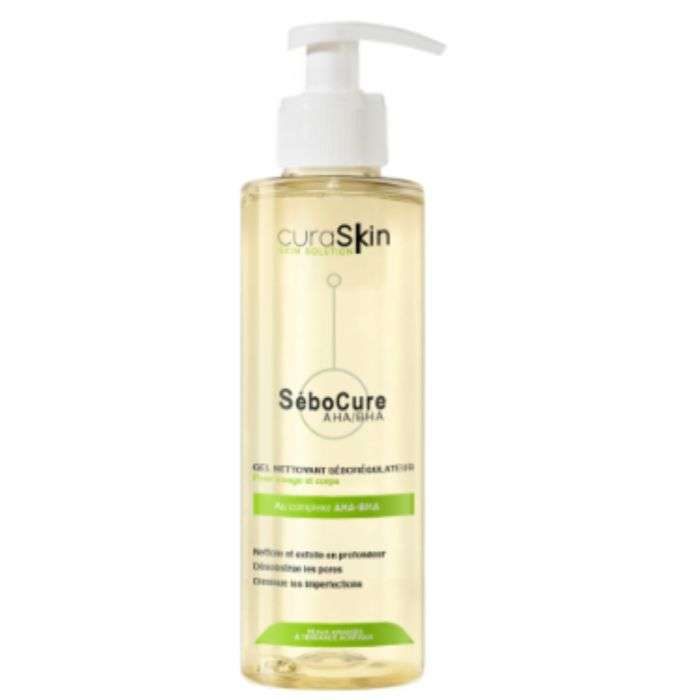 CURASKIN SEBOCURE GEL NETTOYANT SEBOREGULATEUR 200 ML CURASKIN SEBOCURE GEL NETTOYANT SEBOREGULATEUR 200 ML