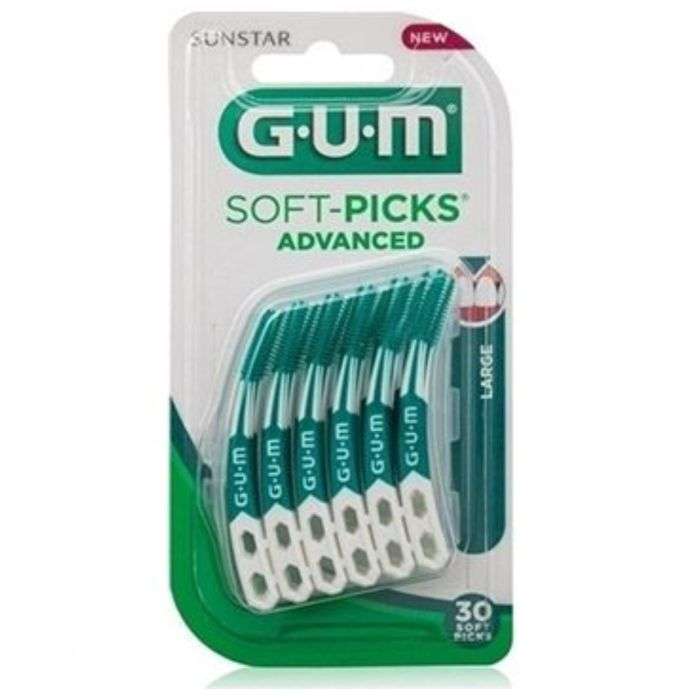 GUM SOFT PICK ADVANCED LARGE 30 UNITES REF 651 GUM SOFT PICK ADVANCED LARGE 30 UNITES REF 651