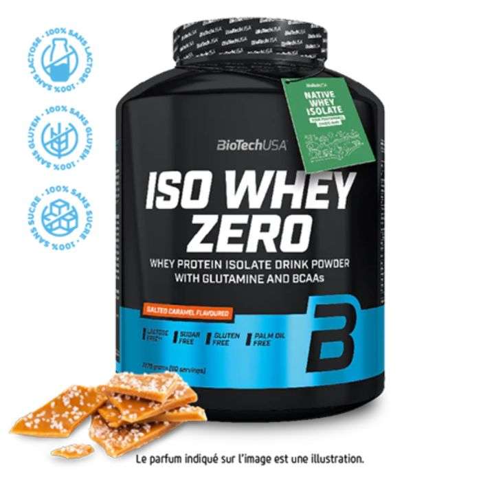BIOTECHUSA ISO WHEY ZERO GOUT DE CARAMEL 2270 GRAMS BIOTECHUSA ISO WHEY ZERO GOUT DE CARAMEL 2270 GRAMS