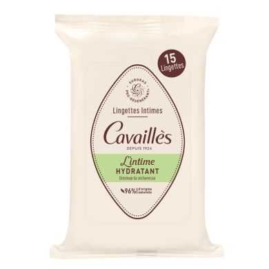 ROGE CAVAILLES LINGETTES INTIME SPECIAL SECHRESSE 15 UNITES ROGE CAVAILLES LINGETTES INTIME SPECIAL SECHRESSE 15 UNITES