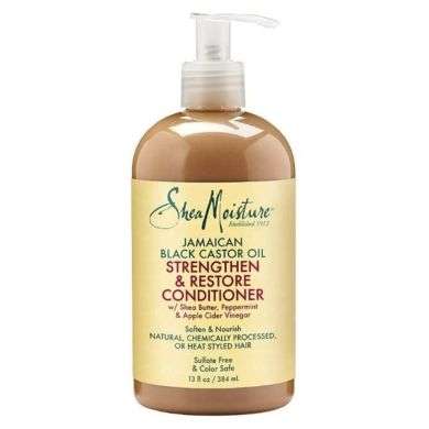 SHEA MOISTURE JAMAICAN BLACK CASTOR OIL STRENGHTEN AND RESTORE CONDITIONER 384 ML SHEA MOISTURE JAMAICAN BLACK CASTOR OIL STRENGHTEN AND RESTORE CONDITIONER 384 ML