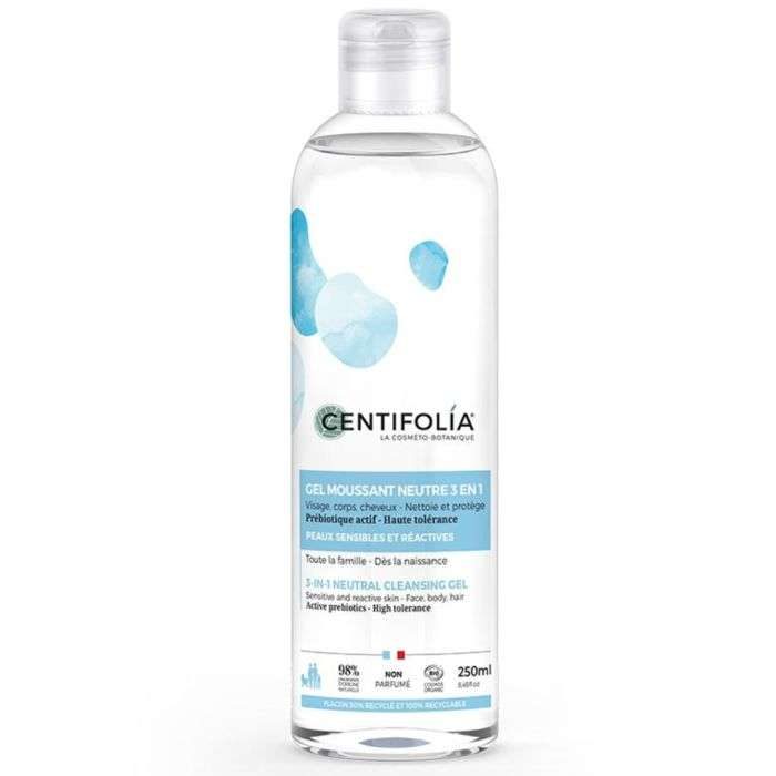 CENTIFOLIA GEL MOUSSANT NEUTRE 3 EN 1 - 250 ML CENTIFOLIA GEL MOUSSANT NEUTRE 3 EN 1 - 250 ML
