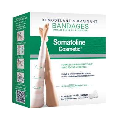 SOMATOLINE BANDAGES REMODELANT ET DRAINANT SOMATOLINE BANDAGES REMODELANT ET DRAINANT