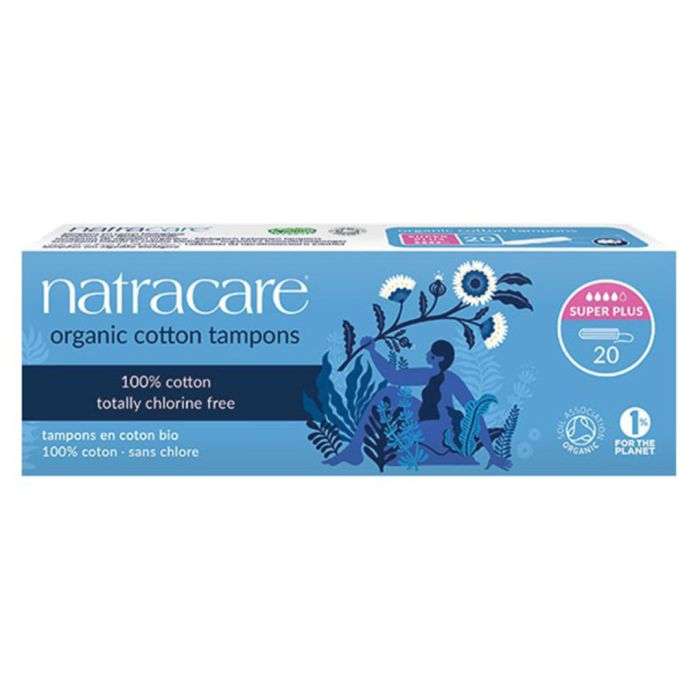 NATRACARE TAMPONS COTON SUPER PLUS 20 NATRACARE TAMPONS COTON SUPER PLUS 20