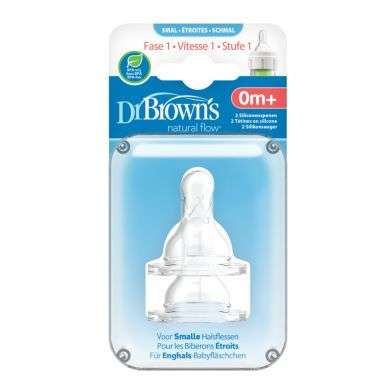DR BROWNS TETINE COLE ETROIT NIVEAU 1 0MOIS+ PACK DE 2 DR BROWNS TETINE COLE ETROIT NIVEAU 1 0MOIS+ PACK DE 2