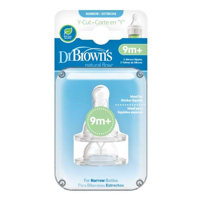 DR BROWNS TETINE COLE ETROIT LIQUIDE EPAIS NIVEAU 4 9MOIS+ PACK DE 2 DR BROWNS TETINE COLE ETROIT LIQUIDE EPAIS NIVEAU 4 9MOIS+ PACK DE 2