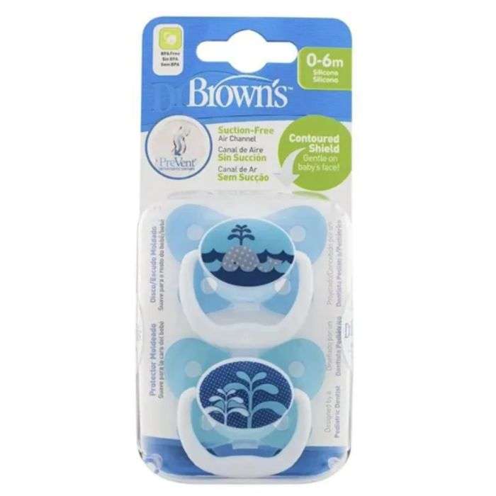 DR BROWNS SUCETTE PREVENT 0-6 MOIS PACK DE 2 DR BROWNS SUCETTE PREVENT 0-6 MOIS PACK DE 2