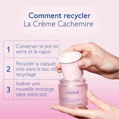 CAUDALIE RESVERATROL LIFT CREME CACHEMIRE REDENSIFIANTE RECHARGE CAUDALIE RESVERATROL LIFT CREME CACHEMIRE REDENSIFIANTE RECHARGE