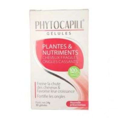 PHYTOCAPILL Plantes Nutriments cheveux et ongles 30 comprimes PHYTOCAPILL Plantes Nutriments cheveux et ongles 30 comprimes