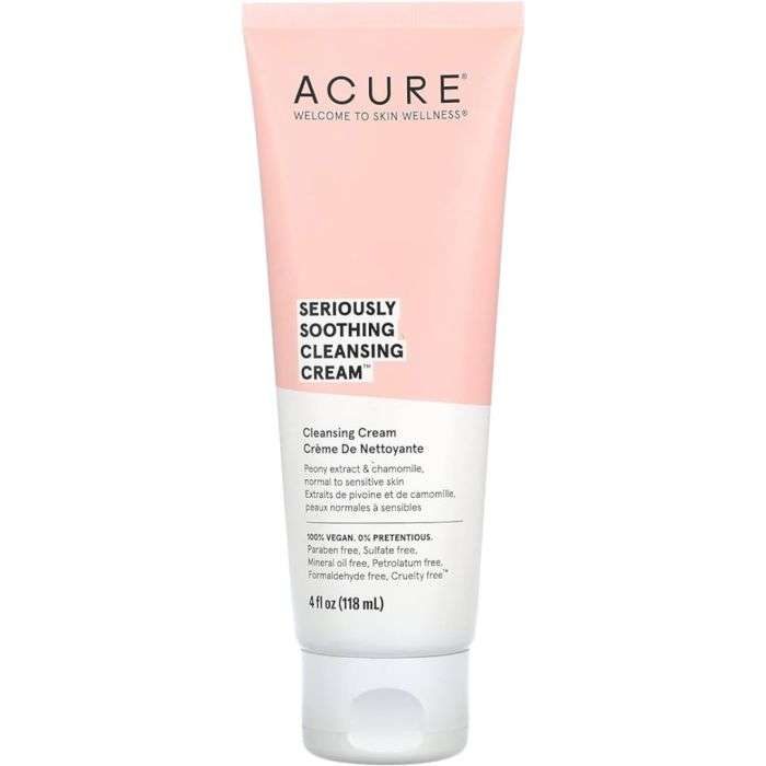 ACURE SERIOUSLY SOOTHING CREME NETTOYANTE 118 ML ACURE SERIOUSLY SOOTHING CREME NETTOYANTE 118 ML