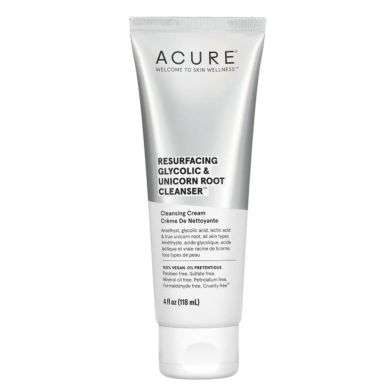 ACURE RESURFACANT A L'ACIDE GLYCOLIQUE CREME NETTOYANTE 118 ML ACURE RESURFACANT A L'ACIDE GLYCOLIQUE CREME NETTOYANTE 118 ML