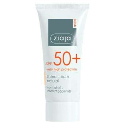 ZIAJA CREME SOLAIRE SPF 50 + TEINTE NATURELLE ZIAJA CREME SOLAIRE SPF 50 + TEINTE NATURELLE