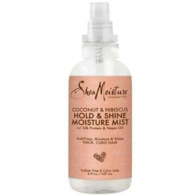 SHEA MOISTURE COCONUT AND HIBISCUS HOLD AND SHINE MOISTURE MIST 237 ML SHEA MOISTURE COCONUT AND HIBISCUS HOLD AND SHINE MOISTURE MIST 237 ML