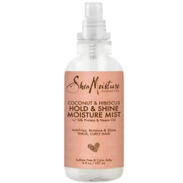 SHEA MOISTURE COCONUT AND HIBISCUS HOLD AND SHINE MOISTURE MIST 237 ML SHEA MOISTURE COCONUT AND HIBISCUS HOLD AND SHINE MOISTURE MIST 237 ML