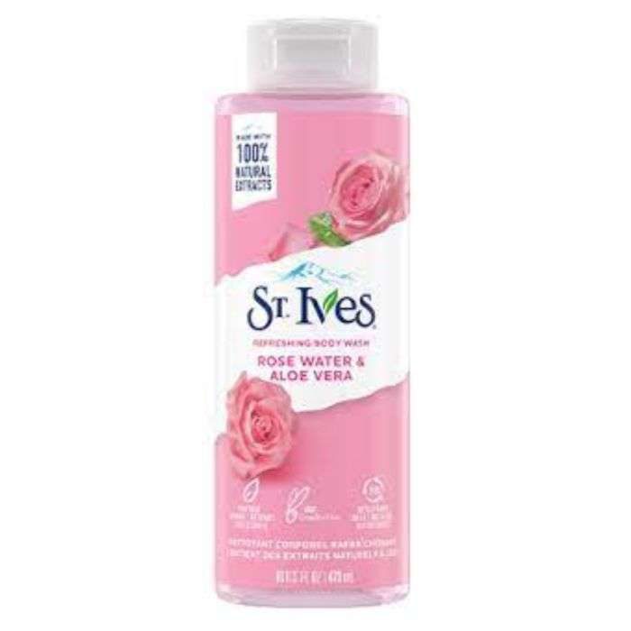 ST IVES GEL DOUCHE A L'ALOE VERA ET L'EAU DE ROSE 473 ML ST IVES GEL DOUCHE A L'ALOE VERA ET L'EAU DE ROSE 473 ML