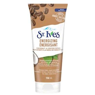 ST IVES GOMMAGE ENERGISANT CAFE ET COCO 150 ML ST IVES GOMMAGE ENERGISANT CAFE ET COCO 150 ML