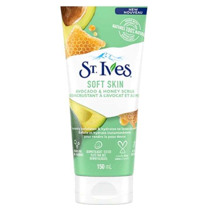 ST IVES GOMMAGE PEAU DOUCE A L'ALOE VERA ET MIEL 150 ML