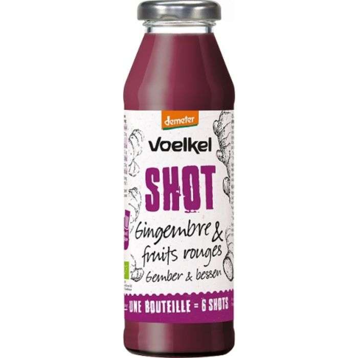 VOELKEL SHOT GINGEMBRE ET FRUITS ROUGES
