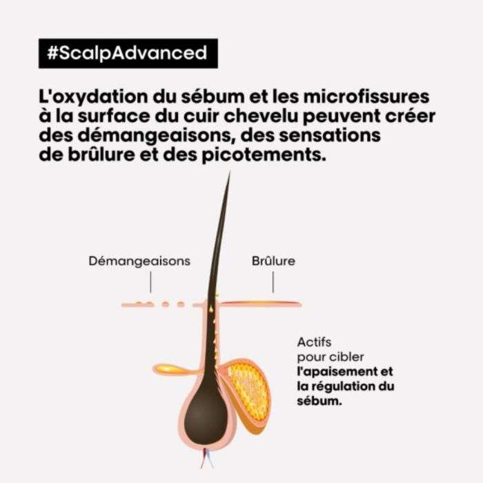 L’OREAL PROFESSIONNEL SCALP ADVANCED SHAMPOING PROFESSIONNEL DERMO REGULATEUR 500 ML