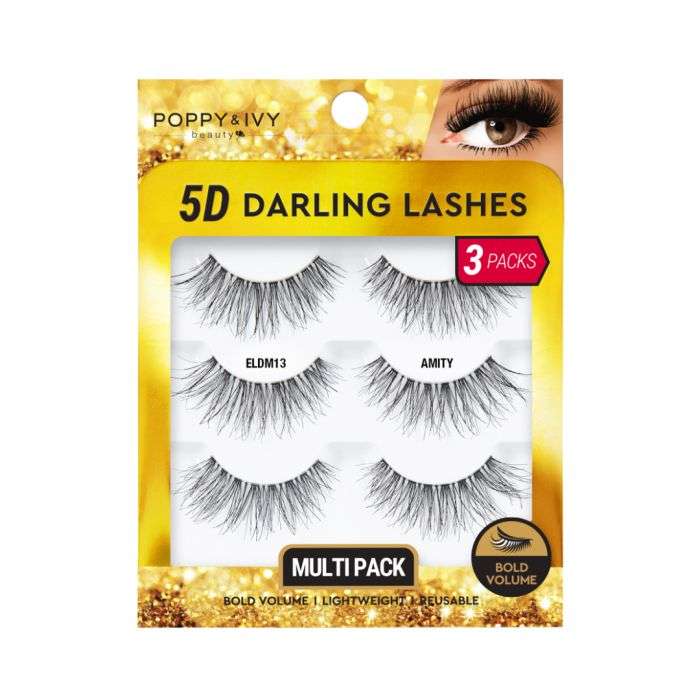 ABSOLUTE NEW YORK 5D DARLING LASHES 3 PACKS ELDM 13 ABSOLUTE NEW YORK 5D DARLING LASHES 3 PACKS ELDM 13