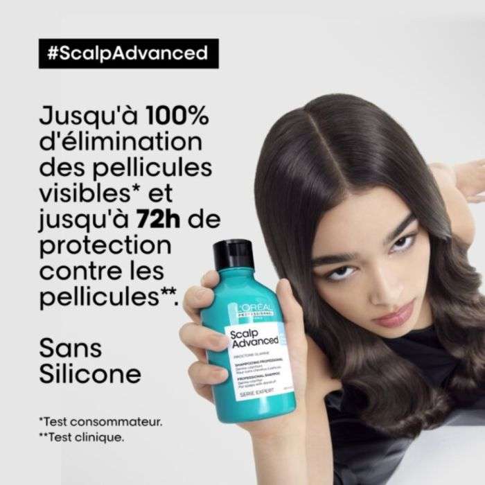 L'OREAL PROFESSIONNEL SCALP ADVANCE SHAMPOOING DERMO CLARIFIANT 300 ML  L'OREAL PROFESSIONNEL SCALP ADVANCE SHAMPOOING DERMO CLARIFIANT 300 ML