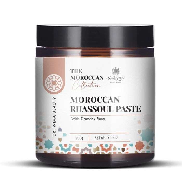 DR WIMA BEAUTY PATE GHASOUL MAROCAIN ROSE DE DAMAS 200 G DR WIMA BEAUTY PATE GHASOUL MAROCAIN ROSE DE DAMAS 200 G