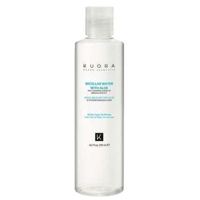KUORA EAU MICELLAIRE AVEC ALOE VERA 250 ML KUORA EAU MICELLAIRE AVEC ALOE VERA 250 ML