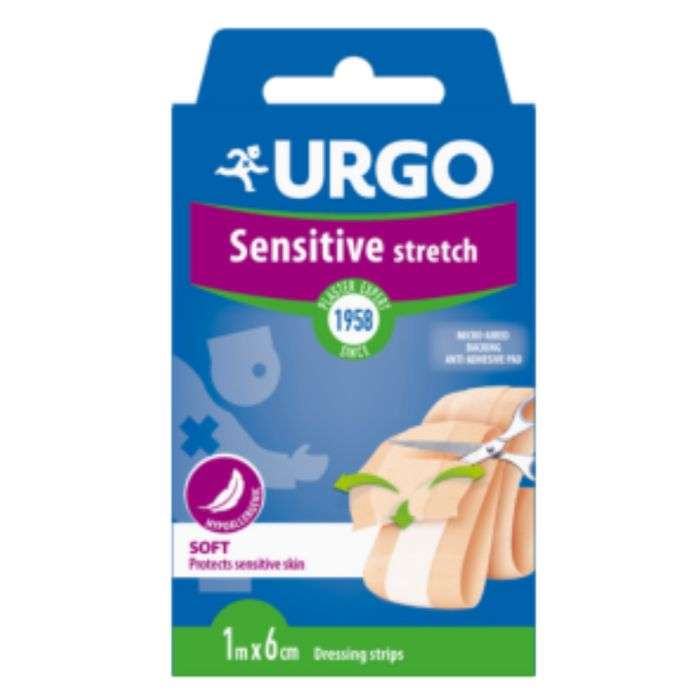 URGO SENSITIVE BANDE SOFT 1 M6CM URGO SENSITIVE BANDE SOFT 1 M6CM