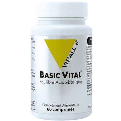 VIT ALL+ BASIC VITAL EQUILIBRE ACIDO BASIQUE 60 COMPRIMES VIT ALL+ BASIC VITAL EQUILIBRE ACIDO BASIQUE 60 COMPRIMES