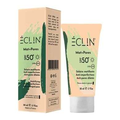 ECLIN MAT + PORES SOLAIRE MATIFIANTE SPF 50 ANTI IMPERFECTIONS 50 ML ECLIN MAT + PORES SOLAIRE MATIFIANTE SPF 50 ANTI IMPERFECTIONS 50 ML