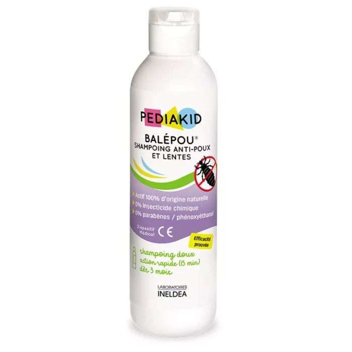 PEDIAKID BALEPOU SHAMPOOING ANTI POUX ET LENTES 200 ML PEDIAKID BALEPOU SHAMPOOING ANTI POUX ET LENTES 200 ML