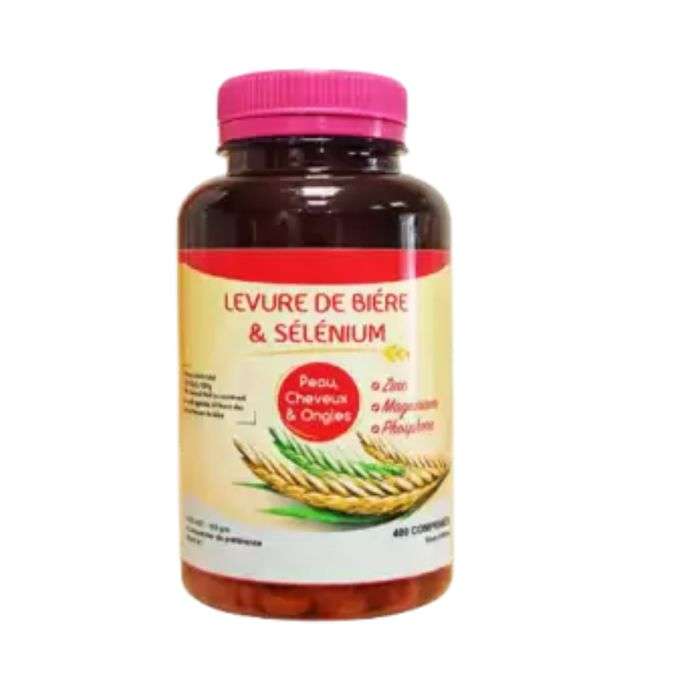 HYDRA PHYTS LEVURE DE BIERE & SELENIUM 400 Comprimes