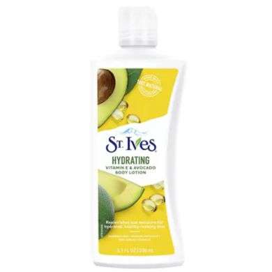 ST IVES LOTION CORPS HYDRATANT VITAMINE E ET AVOCAT 200 ML ST IVES LOTION CORPS HYDRATANT VITAMINE E ET AVOCAT 200 ML