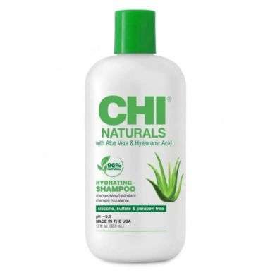 CHI NATURALS ALOE VERA ET HYALURONIQUE ACIDE SHAMPOOING HYDRATANT 355 ML CHI NATURALS ALOE VERA ET HYALURONIQUE ACIDE SHAMPOOING HYDRATANT 355 ML