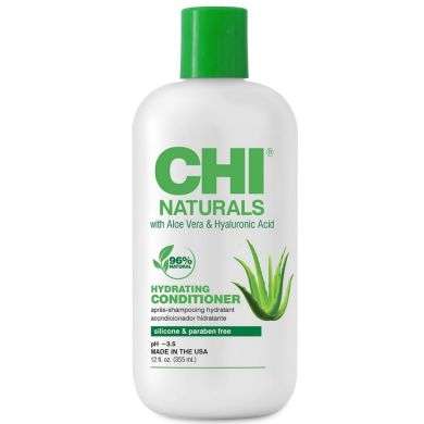 CHI NATURALS ALOE VERA ET HYALURONIQUE ACIDE CONDITIONNER HYDRATANT 355 ML CHI NATURALS ALOE VERA ET HYALURONIQUE ACIDE CONDITIONNER HYDRATANT 355 ML