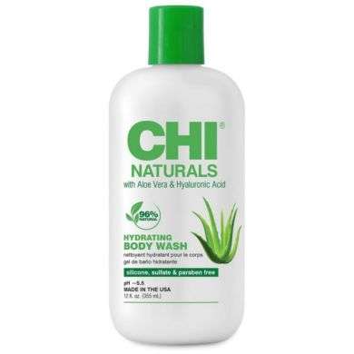 CHI NATURALS ALOE VERA ET HYALURONIQUE ACIDE NETTOYANT CORPS HYDRATANT 355 ML CHI NATURALS ALOE VERA ET HYALURONIQUE ACIDE NETTOYANT CORPS HYDRATANT 355 ML