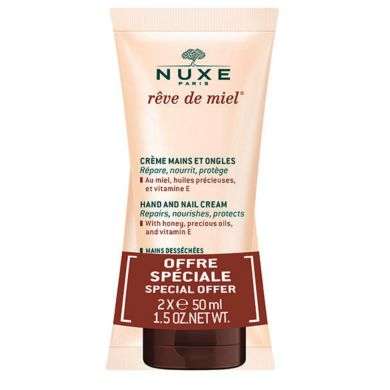 NUXE REVE DE MIEL OFFRE SPECIALE DUO CREME MAINS 50 ML NUXE REVE DE MIEL OFFRE SPECIALE DUO CREME MAINS 50 ML